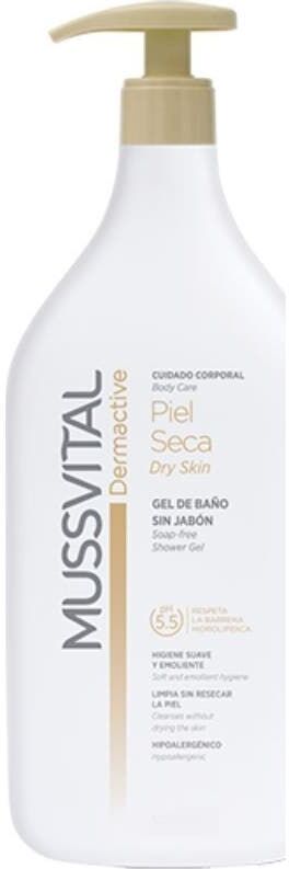 MUSSVITAL Dermactive Gel de BaÑo Piel Seca 1100 ml