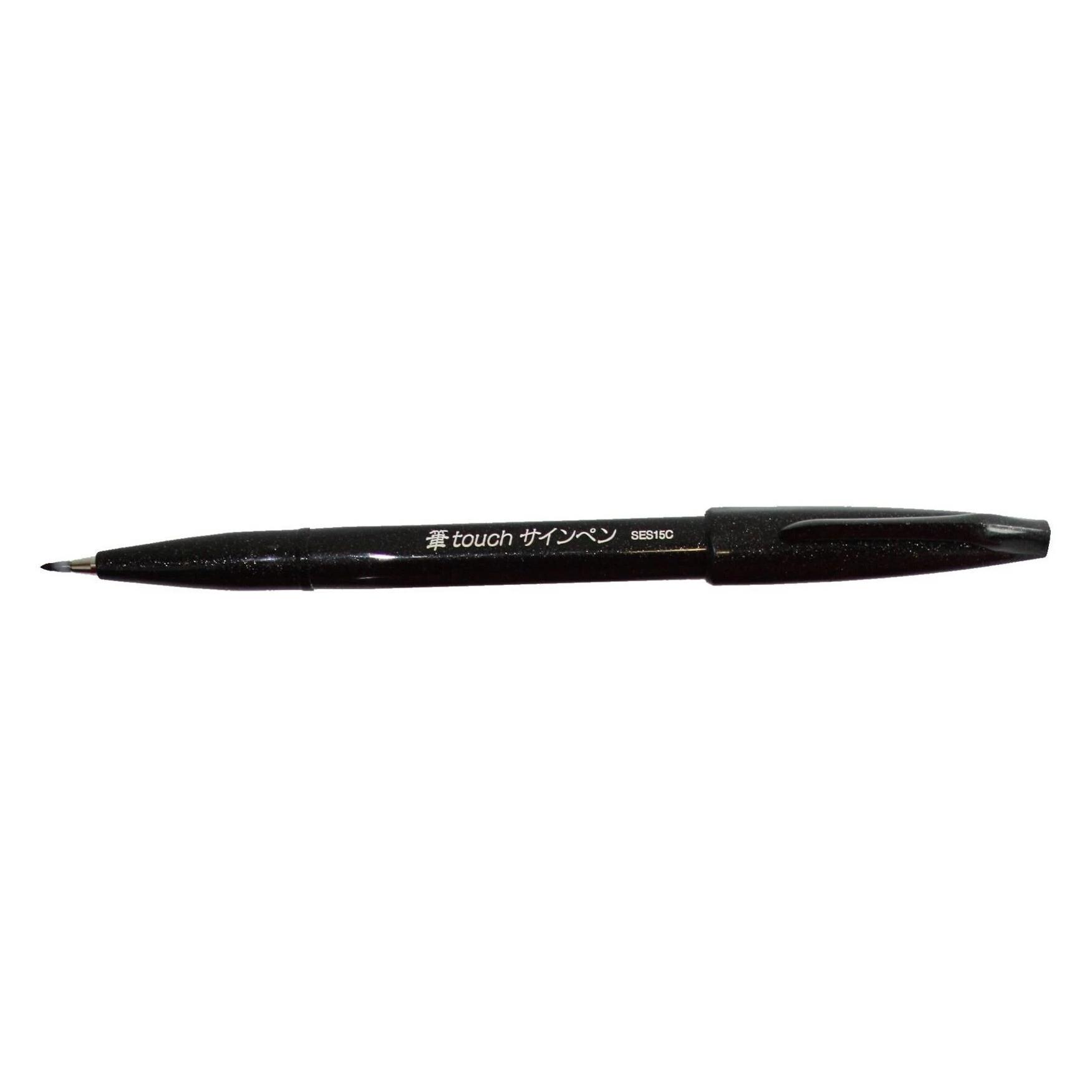 Pentel Sign Pen Brush (1x) (SES15C-A)