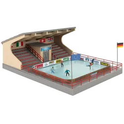 Faller 134005 Kunsteisbahn mit bewegten Figuren Eisstadion