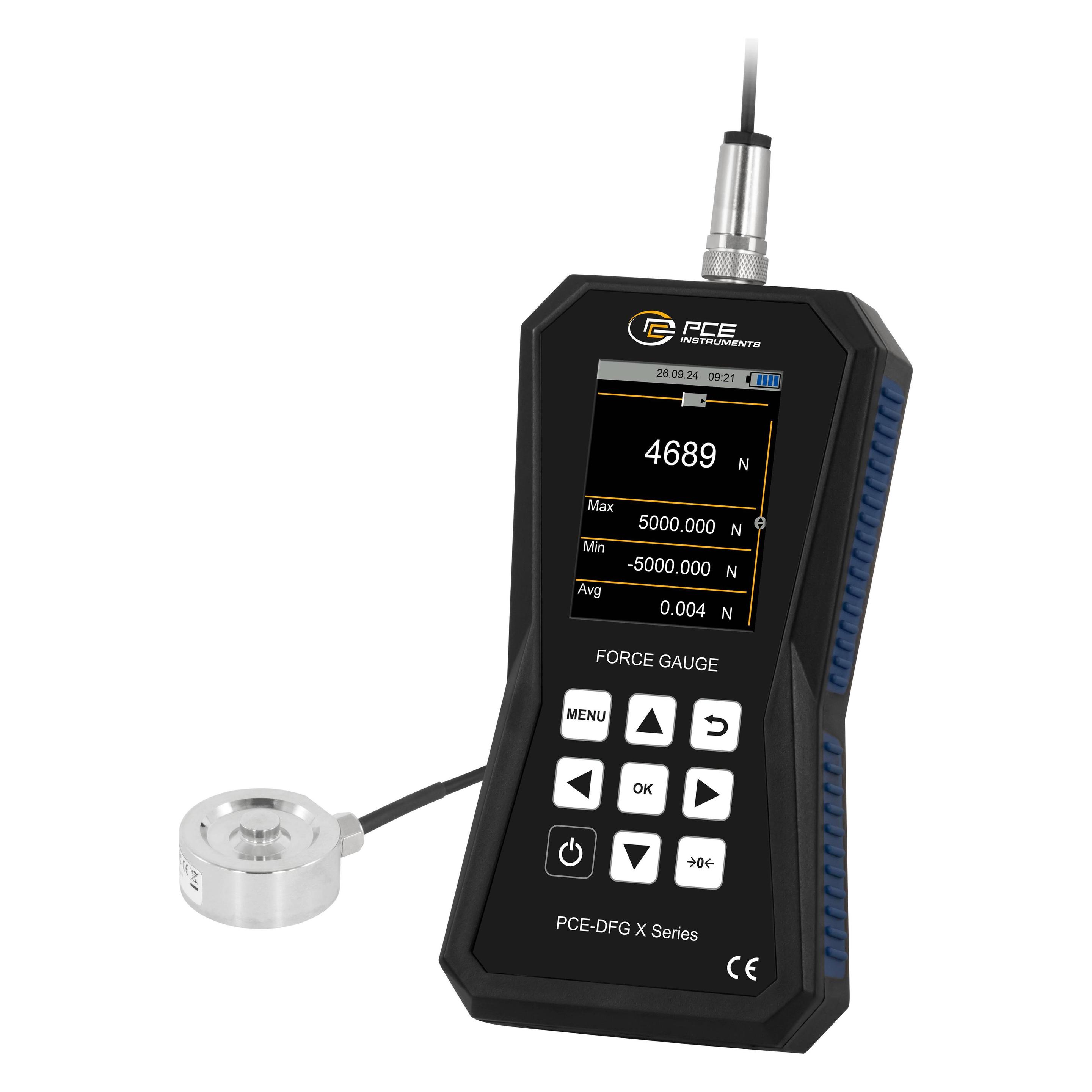 PCE Instruments PCE-DFG 50K XF Kraftmessgerät 0 - 50000 N Werksstandard (ohne Ze (Druckmessgerät, Kraftmessgerät) (PCE-DFG 50K XF)