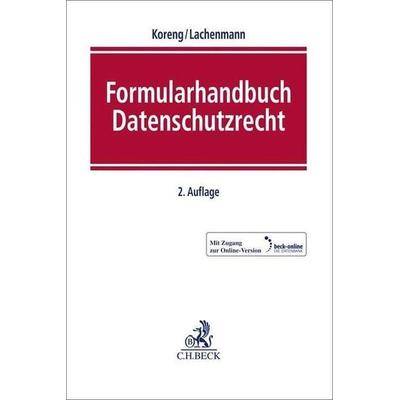 Formularhandbuch Datenschutzrecht, Sonstige von , C.H. Beck