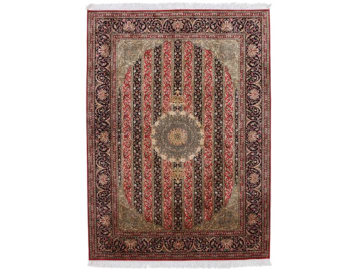 Kaschmir Seide Teppich 158x215 Handgeknüpft Orientteppich Seide
