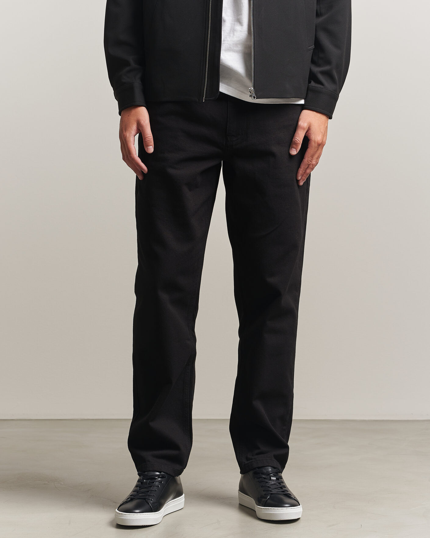 Les Deux Ryder Jeans Black men W31L32 Sort