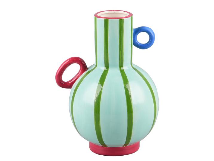 Vase Nila 17 x 24 x 16cm Multicolore