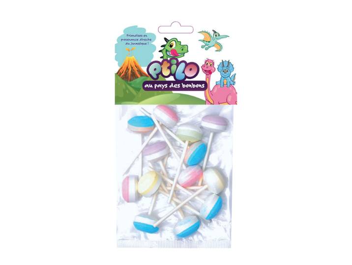 PTILO Sucettes Canne à Sucre Sachet 110 g - Cannes à Sucre et Sucettes de Fêtes
