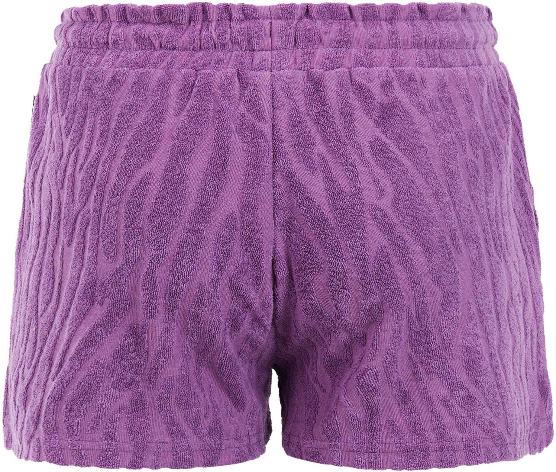 Shorts PROTEST "Shorts PRTThinka", Mädchen, Gr. 164, EURO, lila (jelly lila), Obermaterial: 75% Baumwolle CO. 25% Polyester PES., Hosen Shorts jelly lila 164, EURO