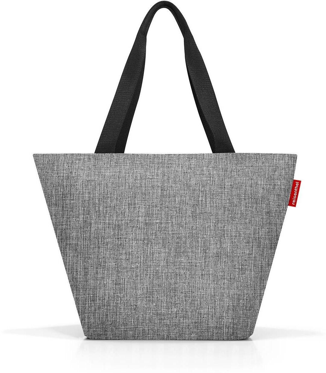 Einkaufsshopper REISENTHEL "Shopper M", Damen, grau, Polyester, Einkaufskörbe Einkaufsshopper grau Einheitsgröße