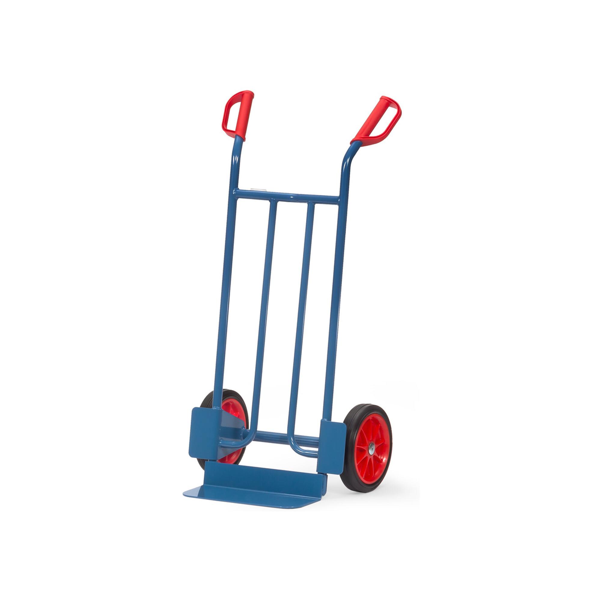 fetra Stahlrohr-Sackkarre B1115V - Vollgummibereifung Tragkraft 250 kg)