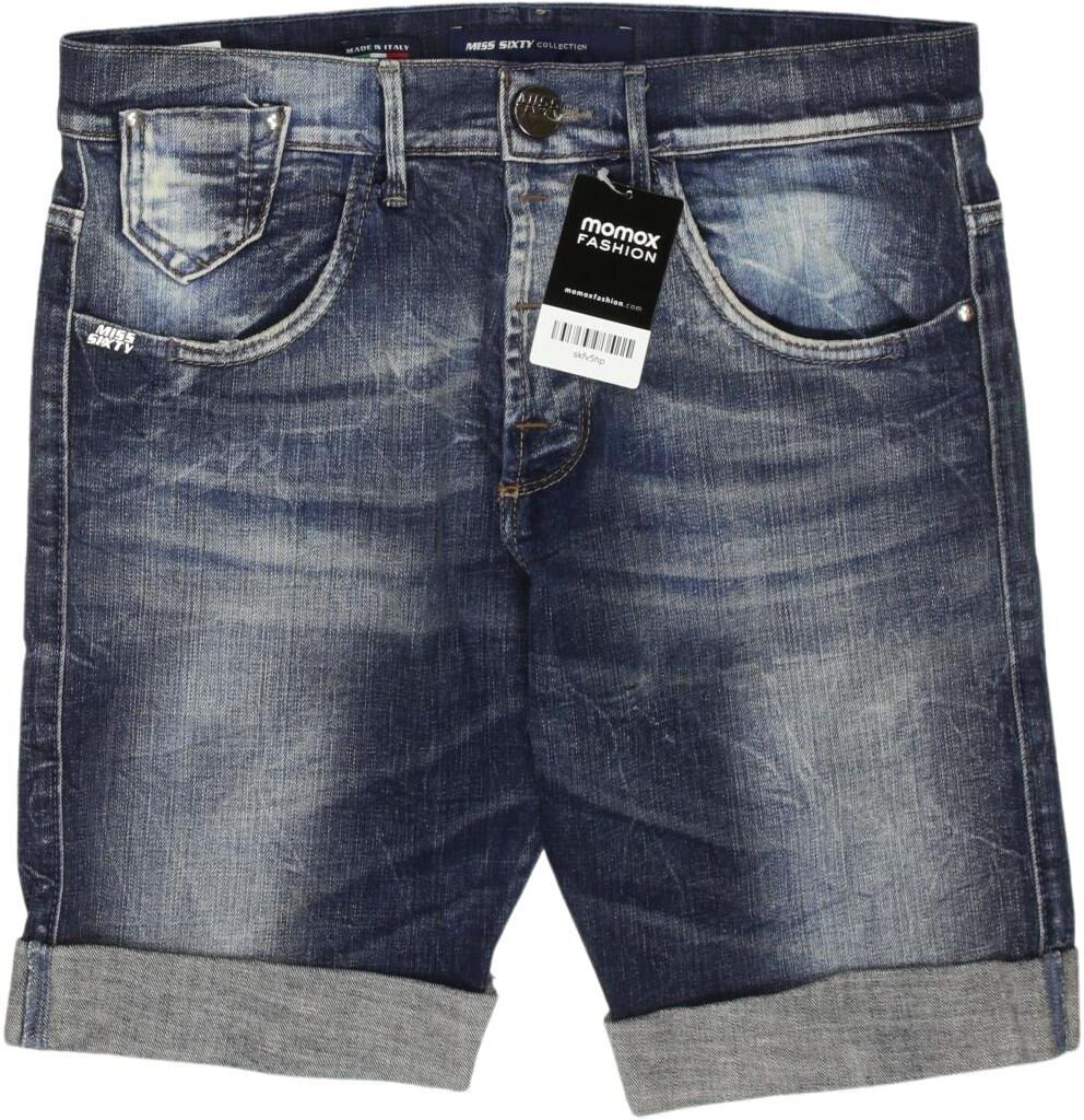 Miss Sixty Damen Shorts, Blau, Gr. W27, Baumwolle / Elasthan - Second Hand