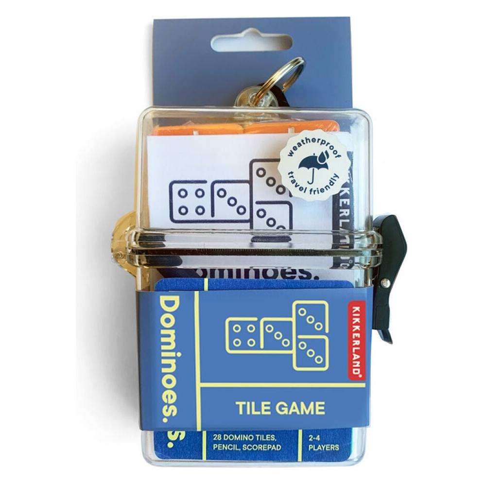 Kikkerland Dominoes Travel Game (GG248)