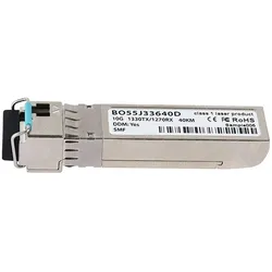 CBO LevelOne SFP-10G-BX-D-40KM kompatibler BlueOptics SFP+ BO55J33640D, Transceiver, Silber