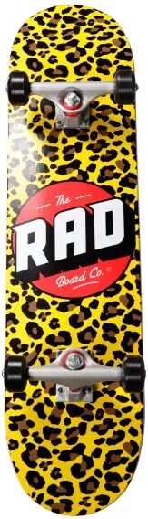 RAD Skateboards Skateboard Komplettboard RAD Logo Progressive (8" - Stay Wild)