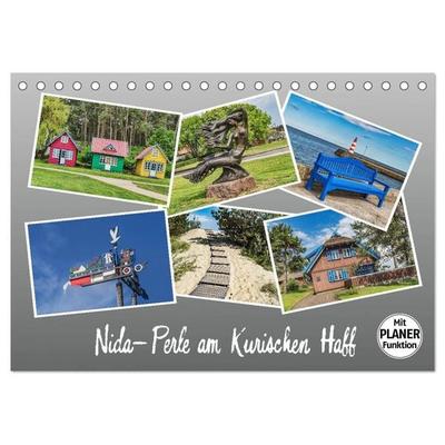 Nida - Perle am Kurischen Haff (Tischkalender 2027 DIN A5 quer), CALVENDO Monatskalender