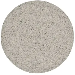 Handweb-Teppich  Pito Round , Wolle Ø: 120