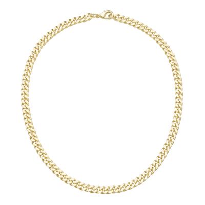 Panzerkette FIRETTI "Schmuck Geschenk Tombak Halsschmuck Halskette Kette diamantiert" Gr. 50, gold (gelbgoldfarben), Halsketten, Damen, 50, Tombak, B: 6mm, Panzerkette, Made in Germany, B:6mm