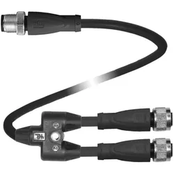 Pepperl+Fuchs Fabrik Y-Verbindungskabel M12-St. V1-G-BK0,15#323752