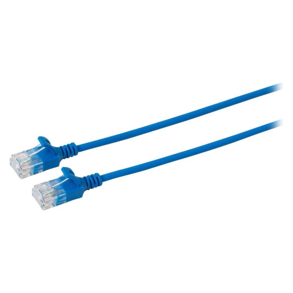 MicroConnect U/UTP CAT6A Slim 10M Blue (U/UTP, CAT6a, 10 m) (W125628011)