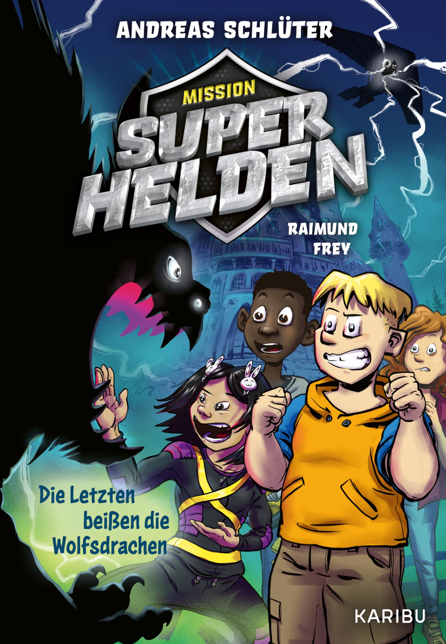 Andreas Schlüter - Mission Superhelden (Band 1) – Die Letzten beißen die Wolfsdrachen: Spannende Superhelden-Abenteuer für Jungen und Mädchen ab 8 Jahren - Preis vom 19.10.2026 19:33:35 h