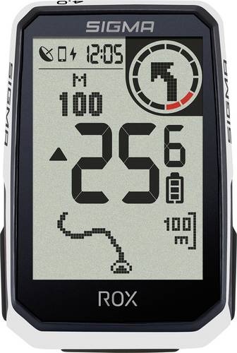 Sigma ROX 4.0 (White) Endurance Fahrradcomputer, kabellos Bluetooth