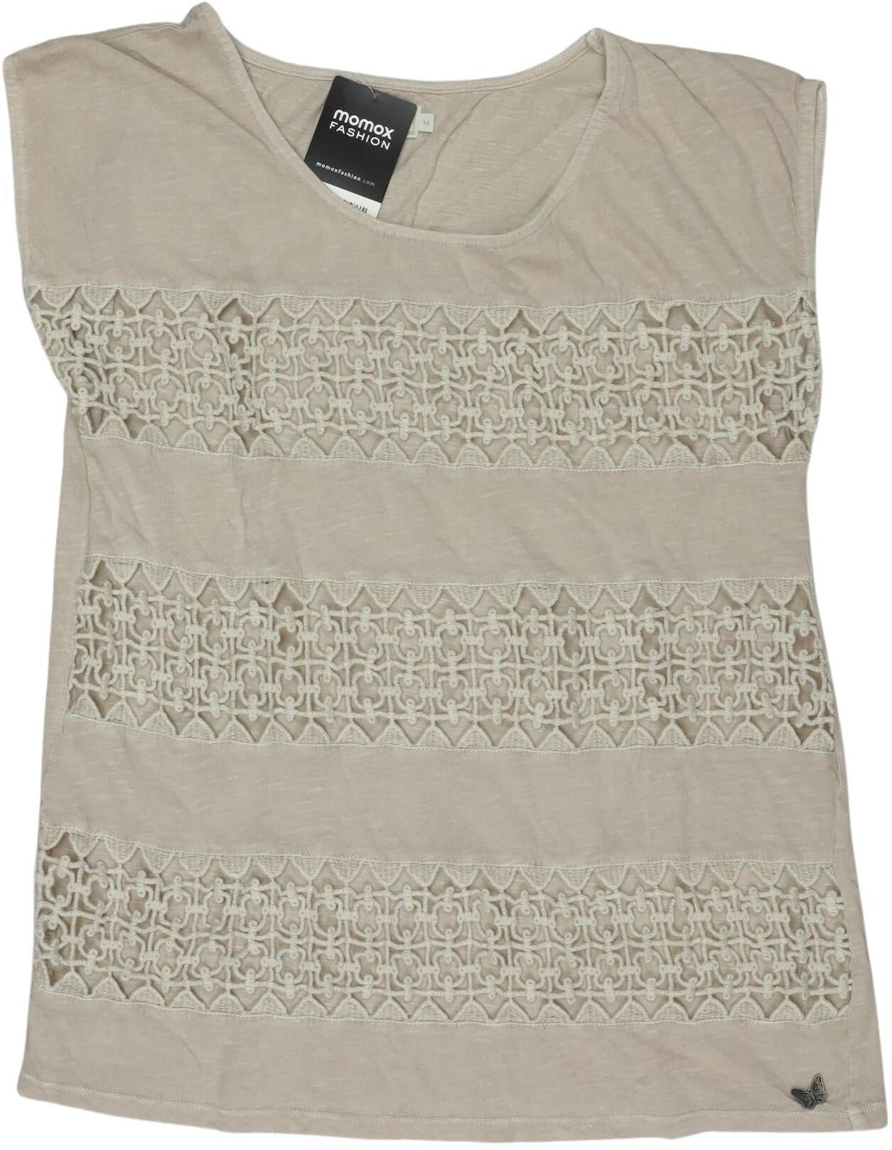 Cream Damen Top, Beige, Gr. M, kein / Etikett - Second Hand