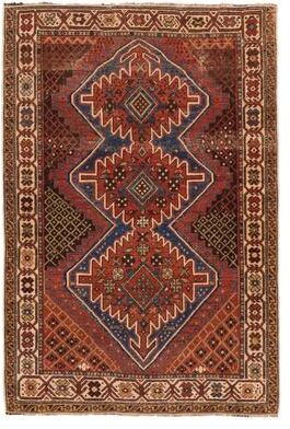 ECARPETGALLERY Hand-knotted Konya Anatolian Dark Copper Wool Rug - 3'7 x 5'5