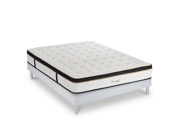 Ensemble matelas h24 sommier 180x200