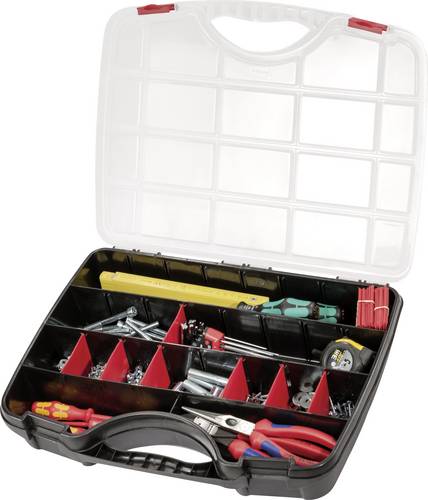 Parat PROFI-LINE Organize S Sortimentskoffer (B x H x T) 460 x 355 x 80mm Anzahl Fächer: 26 Inhalt 1St.