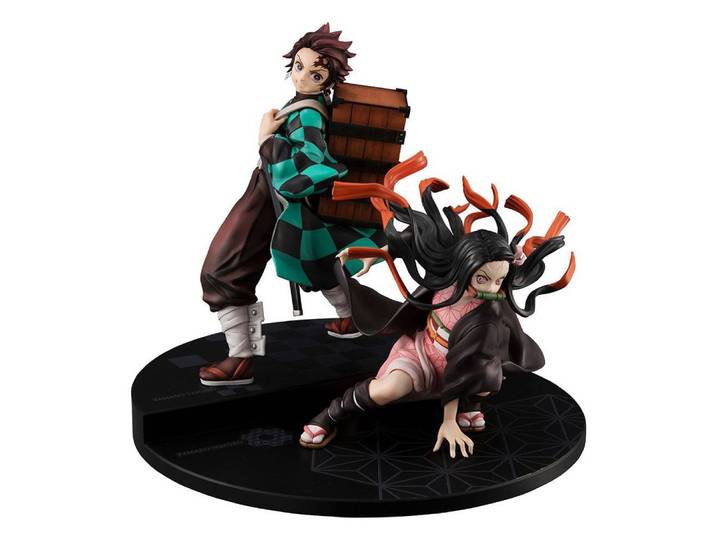 MegaHouse Sammelfigur Demon Slayer Kimetsu no Yaiba Precious G.E.M. Serie Kamado Brother & S