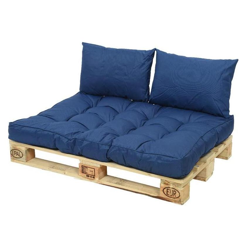 Amicasa Blaues Bankkissen (40286794)