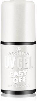 Essence UV GEL EASY OFF verniz para unhas de gel com lampadas UV/LED tom 101 - faux pearl 5 ml. UV GEL EASY OFF
