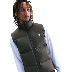 NIKE Club Storm-FIT Puffer Weste Herren 355 - sequoia/white M