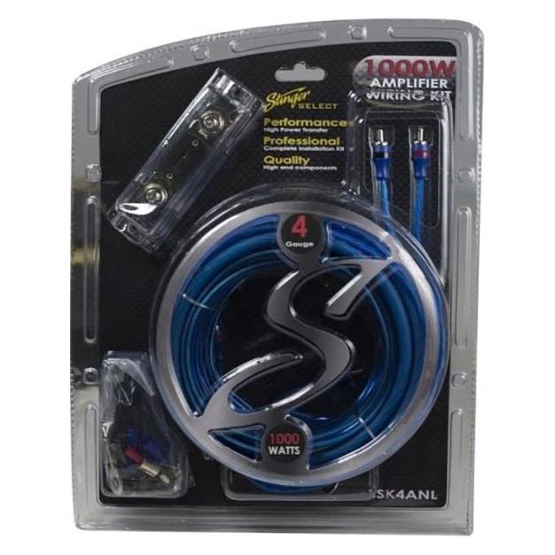 Stinger Kabelkit 2-kanals, 25mm2 1000w (SSK4ANL)