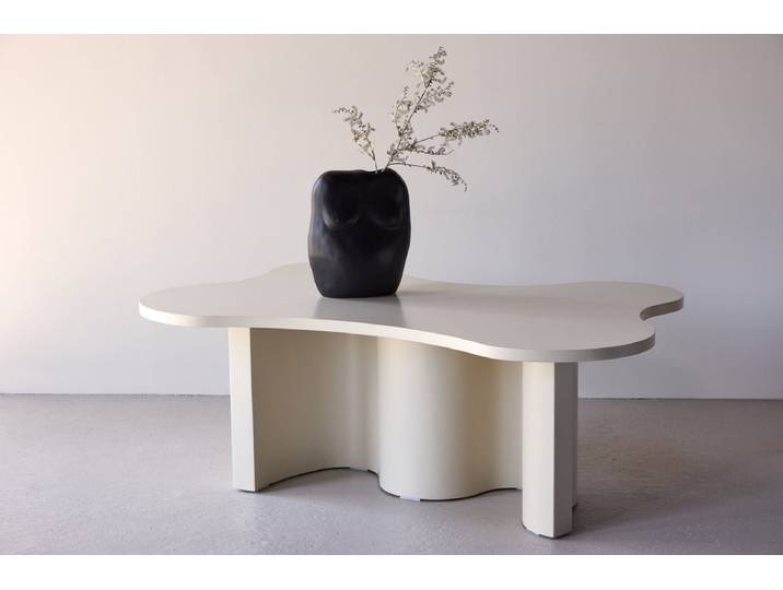 Couchtisch Beno - in Beige mit einzigartigem Design - Beige - Luxusbetten24