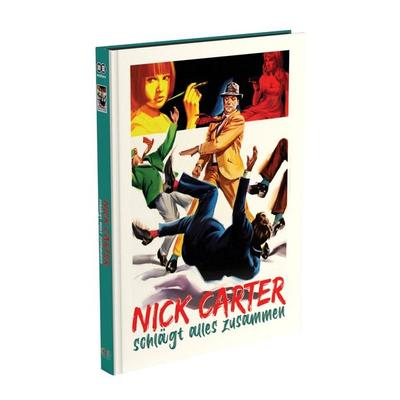 NICK CARTER SCHLÄGT ALLES ZUSAMMEN - 2-Disc Mediabook Cover D (Blu-ray + DVD) Limited 250 Edition – Uncut, Blu-ray