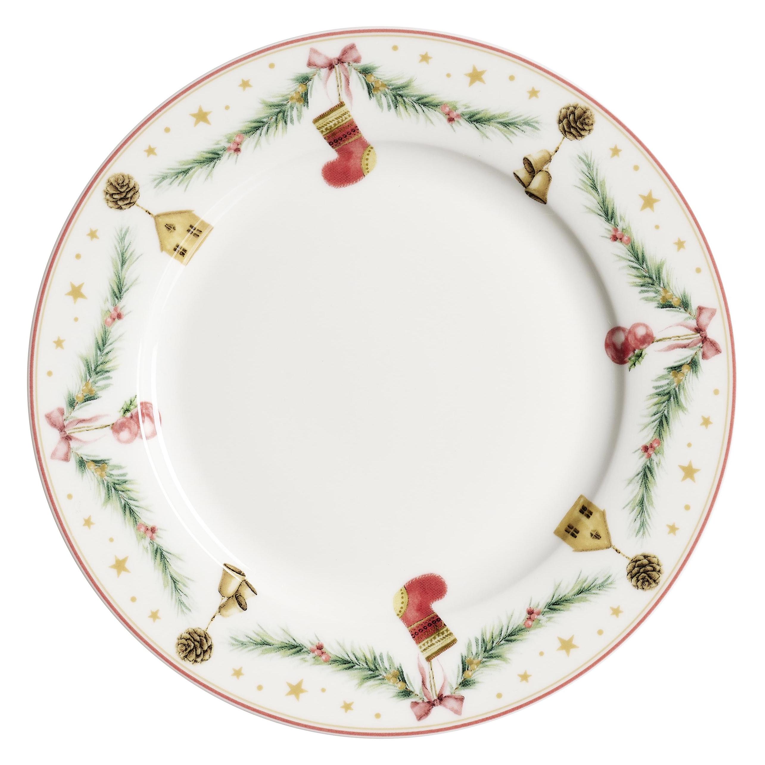 Ritzenhoff & Breker R&B Dessertteller 20,5cm Holly (6x, 20 cm) (434149) Mindestbestellmenge: 6 Stück