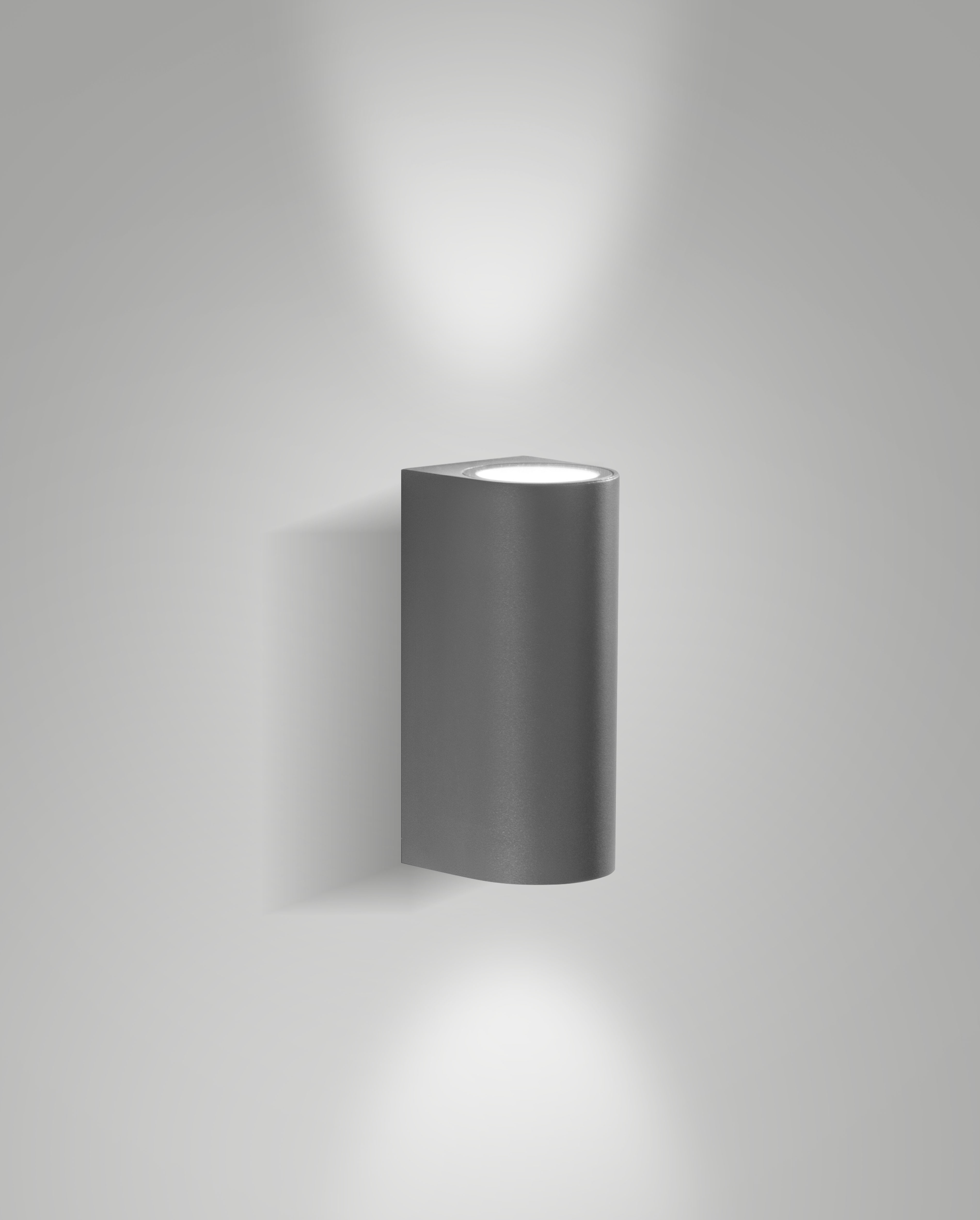 Fabas Luce LED-Wandaußenleuchte HELI DARK GREY 6559-22-294 8019282550761