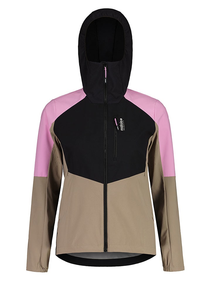 Maloja Hybridjacke "TindeM." in Schwarz/ Sand - L