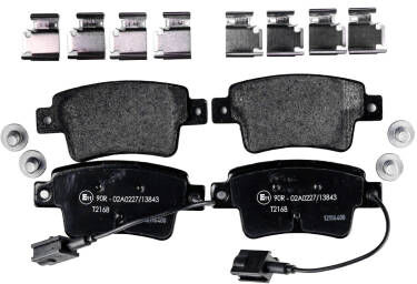 HELLA 8DB 355 019-801 Brake pad set