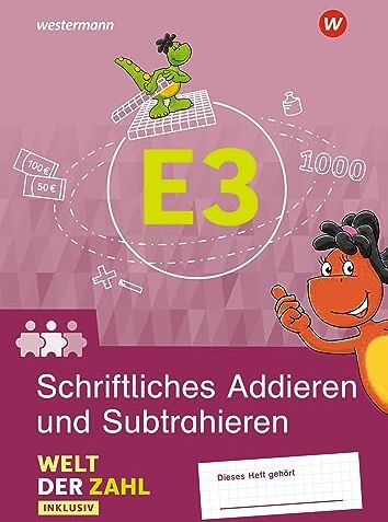 Welt der Zahl Inklusiv - Ausgabe 2021: Inklusionsheft E3 (Welt der Zahl: Inklusionsmaterialien - Ausgabe 2021) - Preis vom 19.10.2026 19:33:35 h