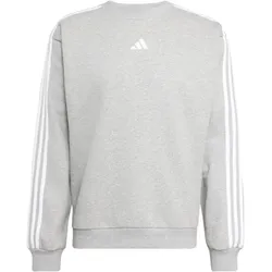 adidas Essentials Three Stripes Fleece Sweatshirt Herren - mgreyh
