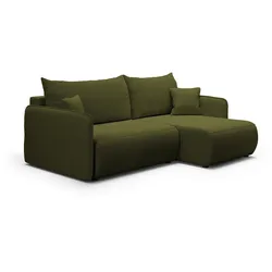 ECKSOFA Claudio 3 Sitzplätze Grün