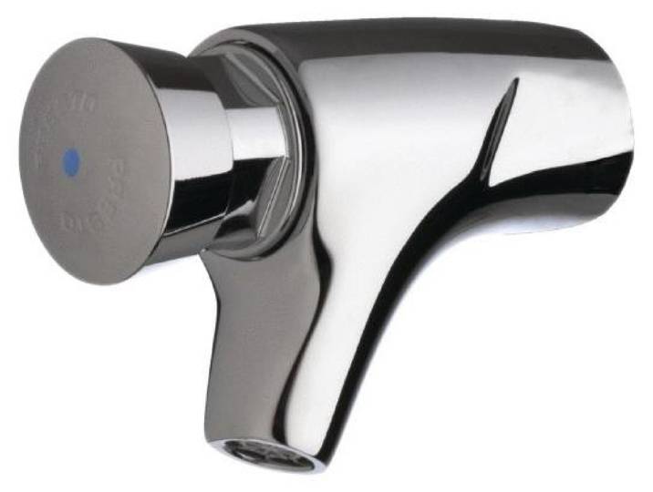 Robinet de lavabo mural simple 504 temporisé - PRESTO - 63000