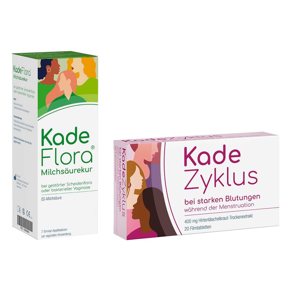 DR. KADE Pharmazeutische Fabrik GmbH Kadeflora Milchsäurekur + Kadezyklus Blutungen 08105619