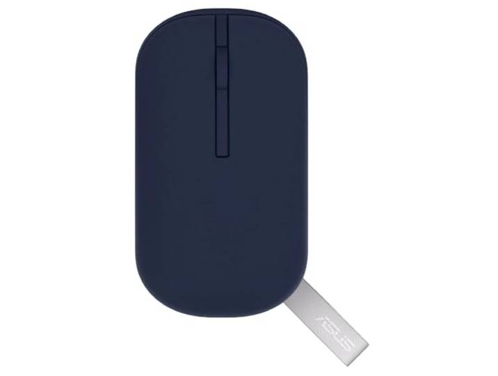 Draadloze muis - ASUS draadloze muis MD100 - Ambidexter - Kleur Quiet Blue + Solar Blue