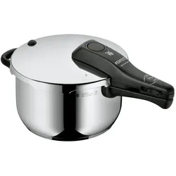 WMF Schnellkochtopf Perfect RDS 4,5 l Cromargan Transparent Poliert