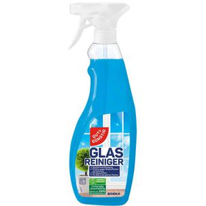 Gut&Günstig Glasreiniger gebrauchsfertig, mit Abperleffekt, Spray 1 Liter