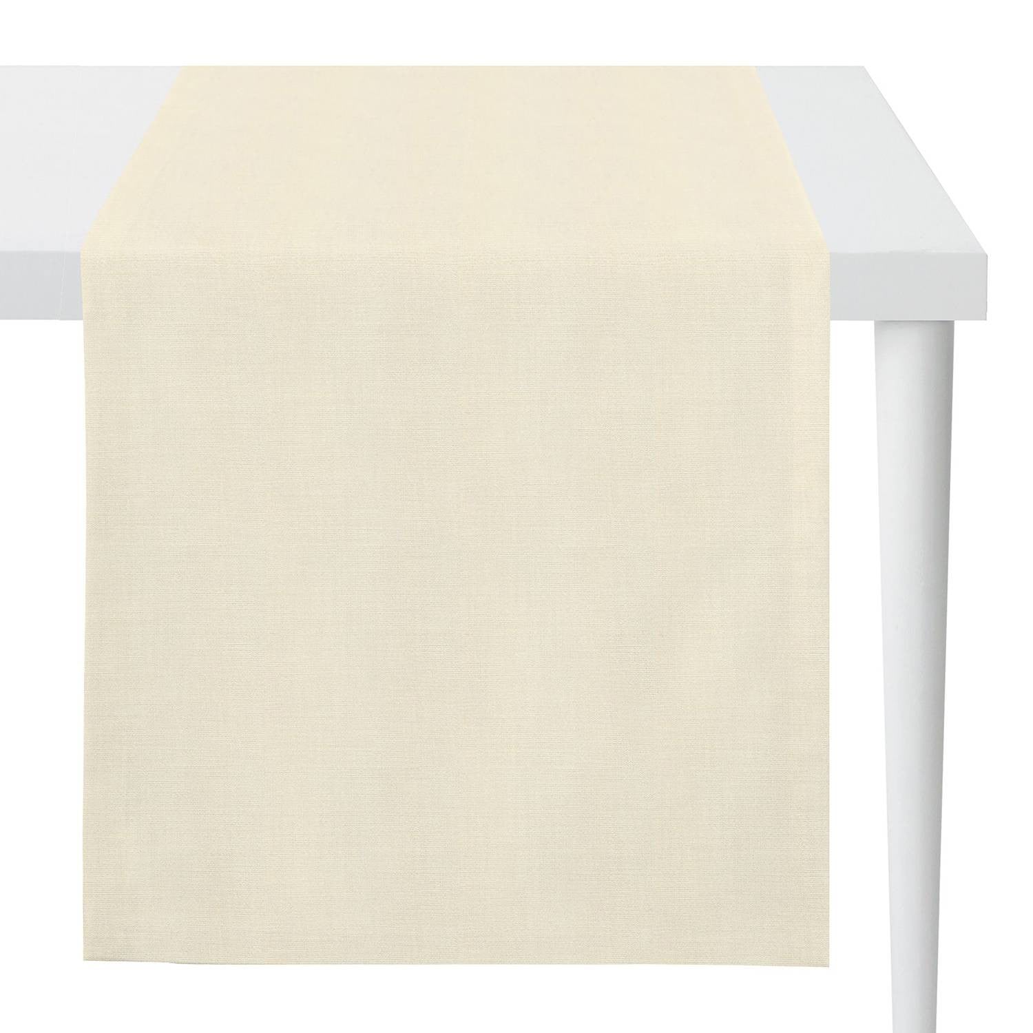 home24 Tafelloper Apart beige/lichtbeige B: 48 cm, L: 145 cm