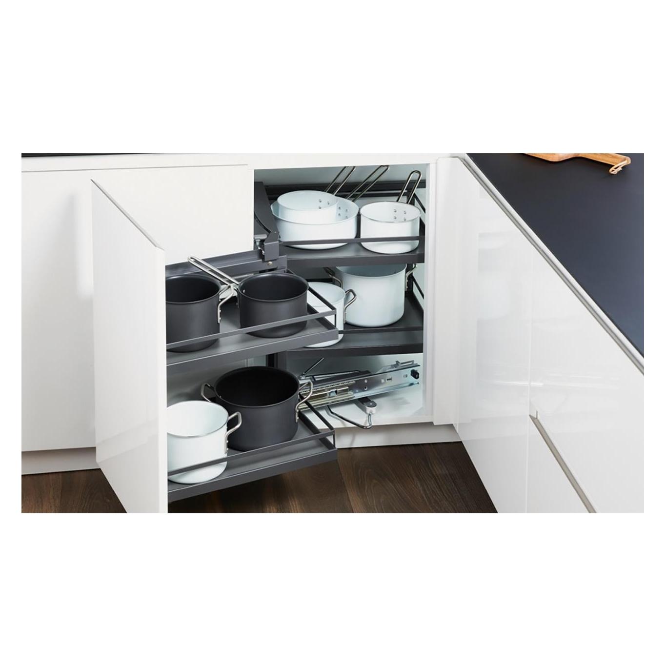 Hettich Eckschrankdrehauszug Moving Corner (1 Stk.) (9277666)