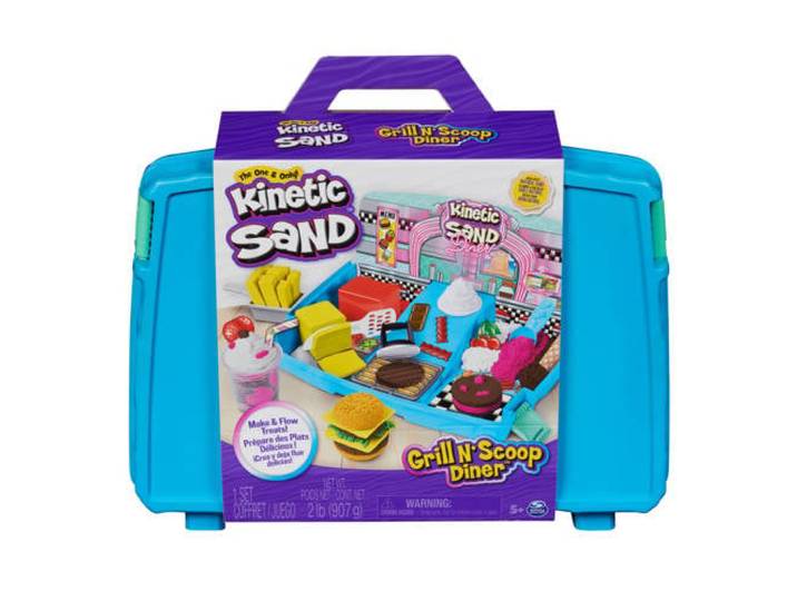 Kinetic Sand Snackbar Folding Sand Box