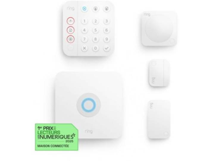 Ring - Alarme Maison Alarm-Kit De Démarrage 5 Pièces (2e Gen)